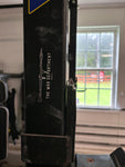 Rocket propelled grenade RPG sticker on a squat rack