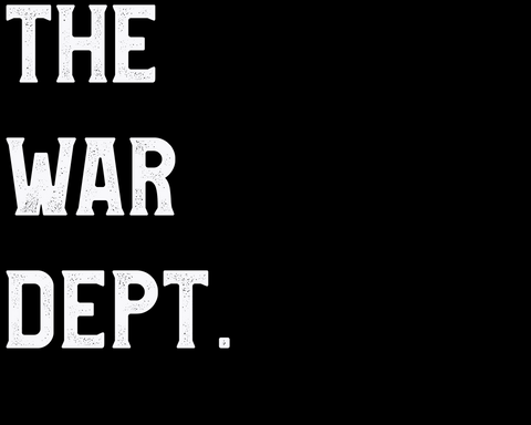 The War Dept. sticker for veterans and patriots.