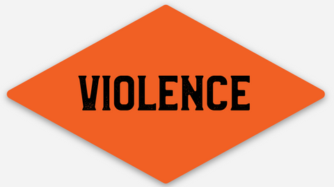 Violence Sticker