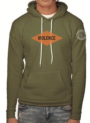 violence hoodie with a ranger diamond.